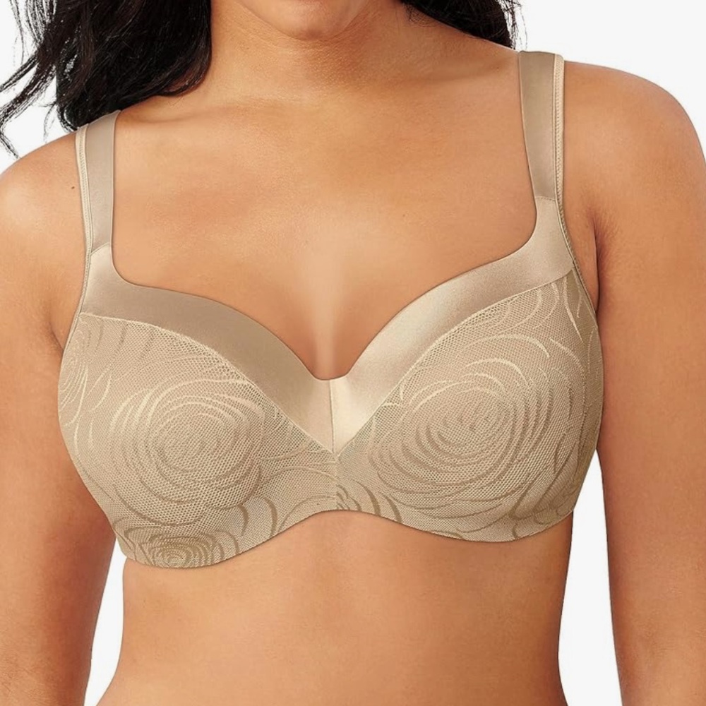 Playtex Secrets Body Revelation Nude Underwire Bra Size 42DD